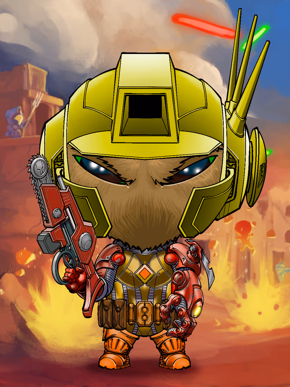 War Venus Soldier #9965