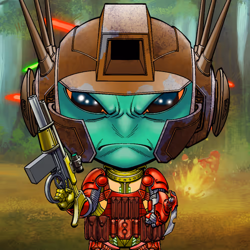 War Mars Soldier #6045