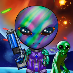 War Pluto Soldier #5498