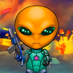 War Saturn Soldier #8677