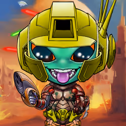 War Mars Soldier #47