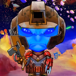 War Neptune Soldier #9958