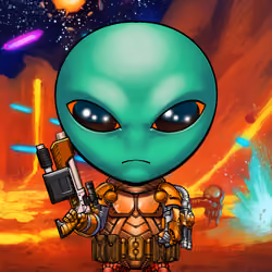 War Mars Soldier #6636
