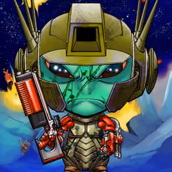 War Mars Soldier #6554