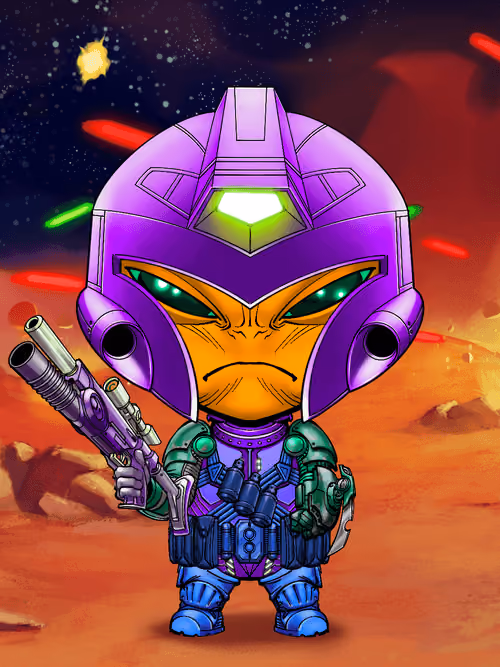 War Saturn Soldier #9982