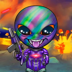 War Pluto Soldier #5384