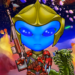 War Neptune Soldier #2168