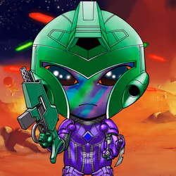 War Pluto Soldier #3867