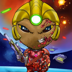War Venus Soldier #8998
