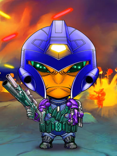 War Saturn Soldier #9956