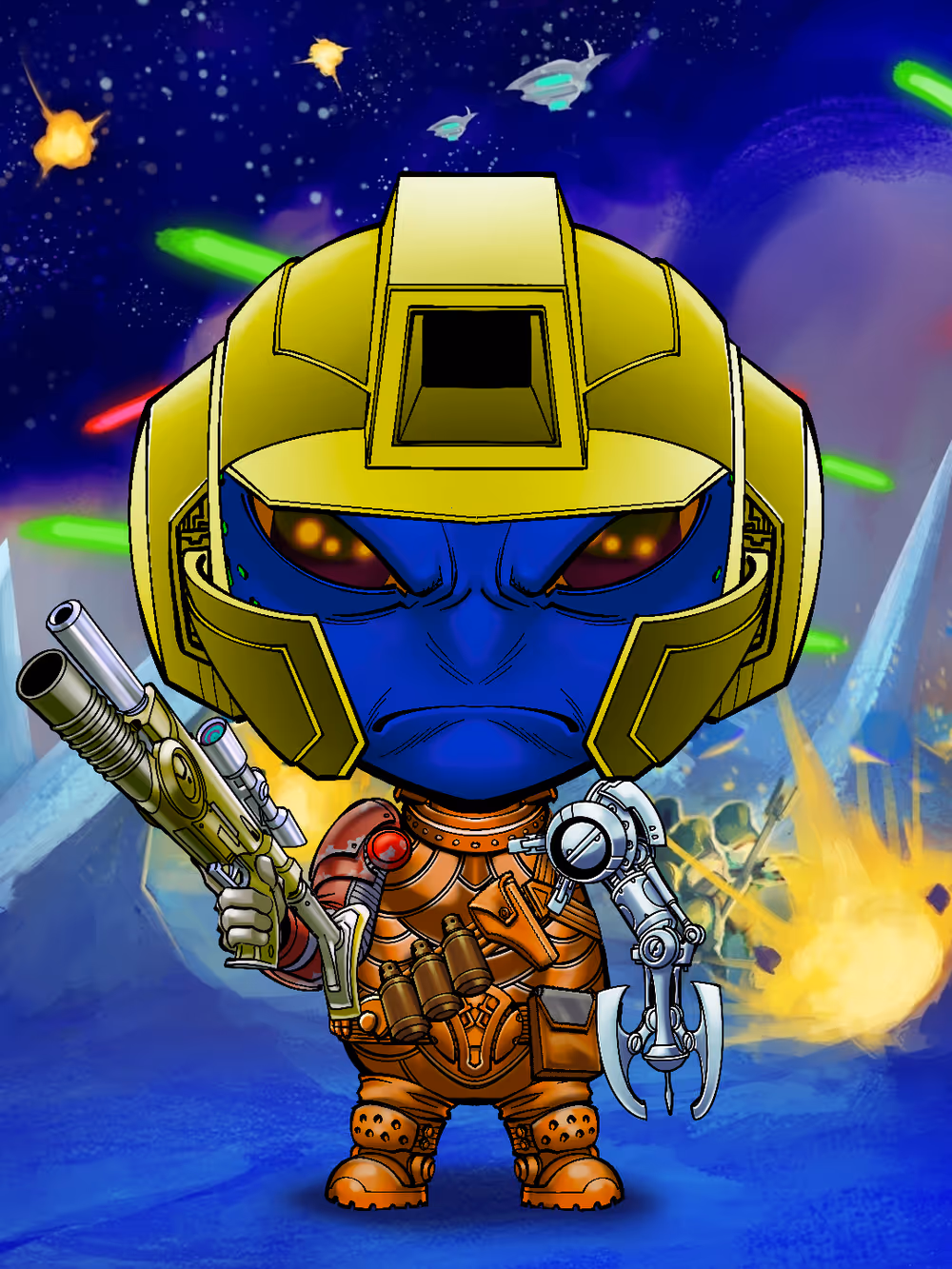 War Earth Soldier #9954