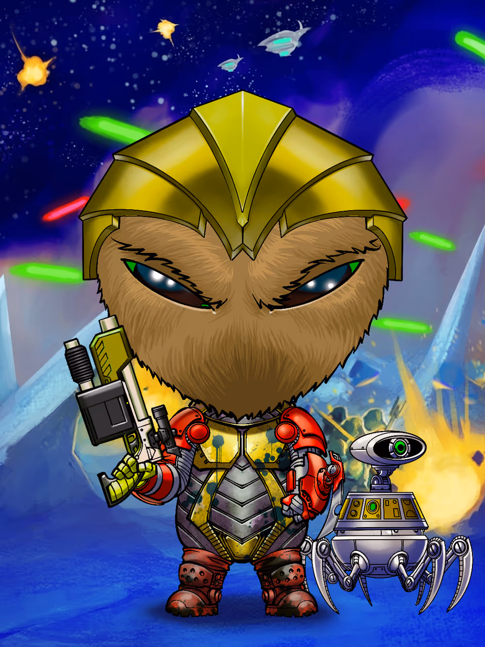 War Venus Soldier #9974