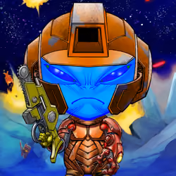 War Neptune Soldier #9050