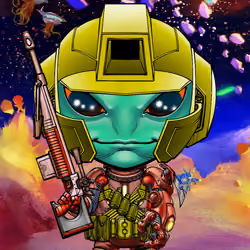 War Mars Soldier #5345