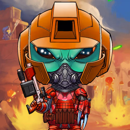 War Mars Soldier #6508