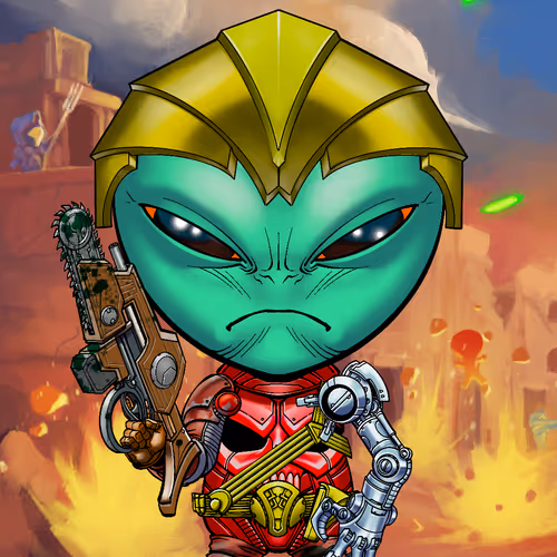 War Mars Soldier #6455