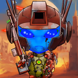 War Neptune Soldier #7812