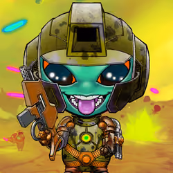 War Mars Soldier #1965