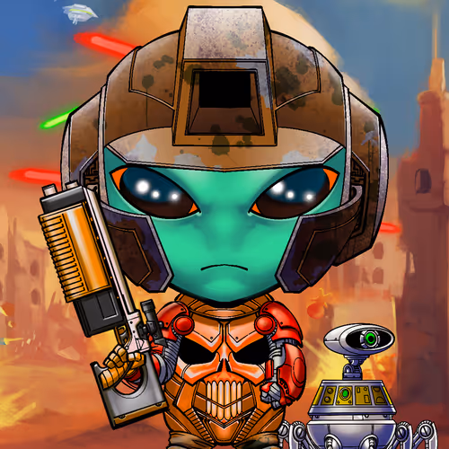 War Mars Soldier #7932
