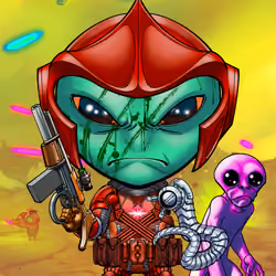 War Mars Soldier #8116