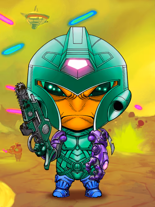 War Saturn Soldier #9994