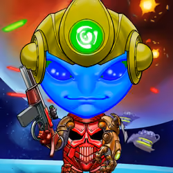 War Neptune Soldier #1077