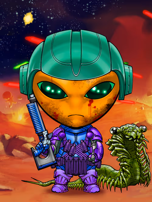 War Saturn Soldier #9960