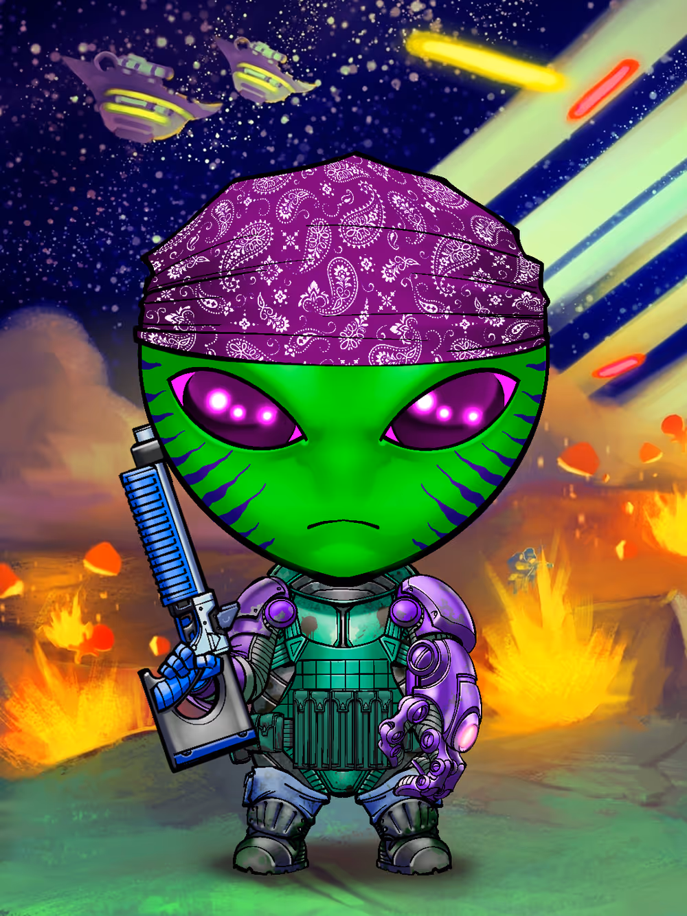 War Uranus Soldier #9971
