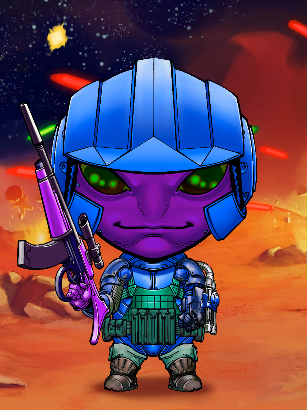 War Jupiter Soldier #9979