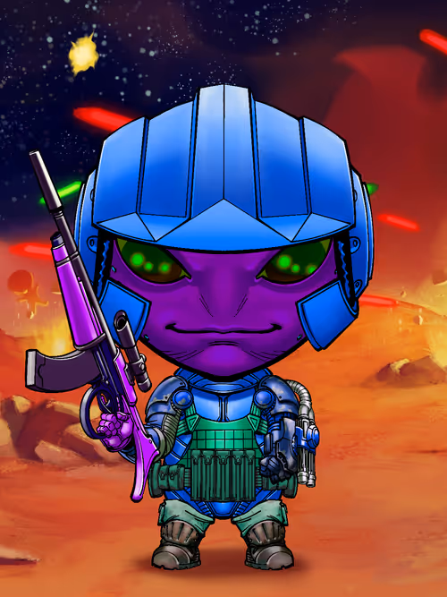 War Jupiter Soldier #9979