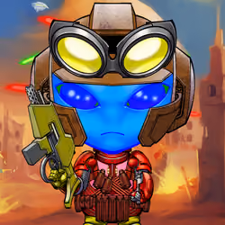 War Neptune Soldier #8622