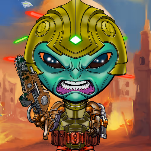 War Mars Soldier #2744