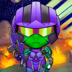 War Uranus Soldier #7707