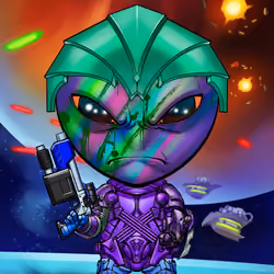 War Pluto Soldier #255
