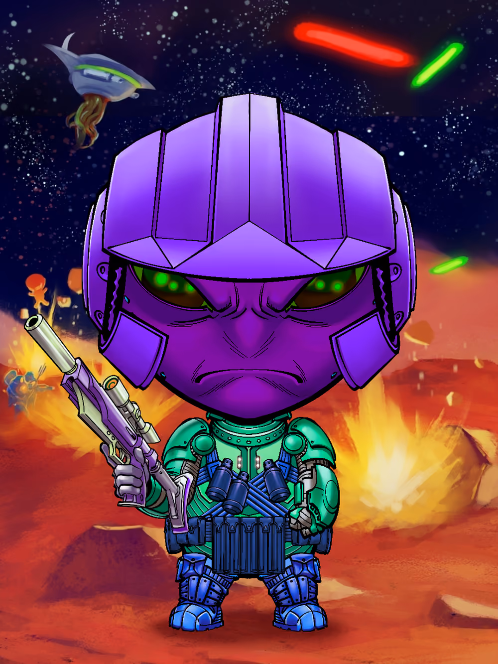 War Jupiter Soldier #9993