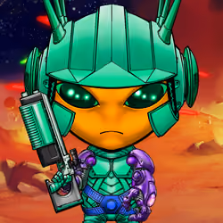 War Saturn Soldier #7596