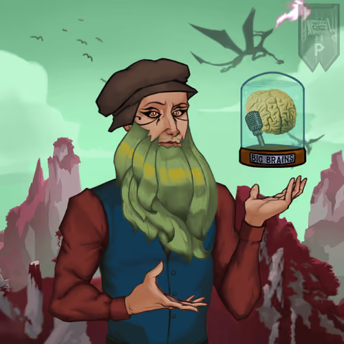 Inventors NFT #493 - Leonardo da Vinci