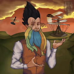 Inventors NFT #783 - Leonardo da Vinci