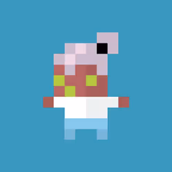 Pastel Pixel Punks #483