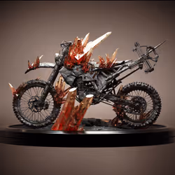 Red Crystal Bike
