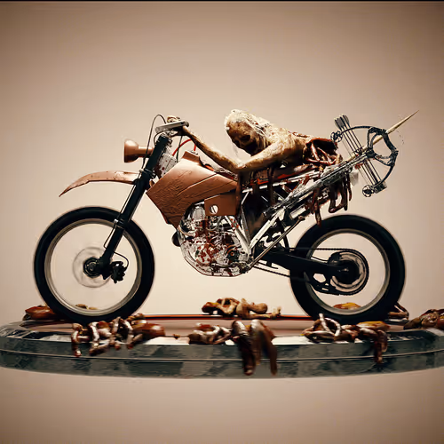 Motorcycle Girl Bike
