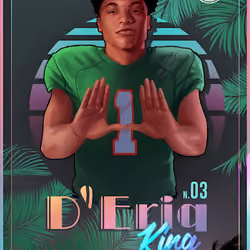 D'Eriq King 1st Edition 3:30
