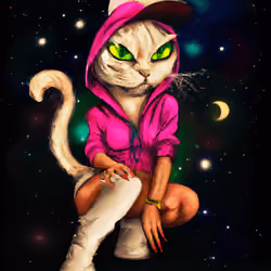 Degen Rave Mad Cats #307