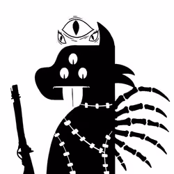Minion Silhouete #8145