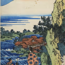 "Poet Harumichi no Tsuraki from the series True Mirror of Chinese and Japanese Poems"