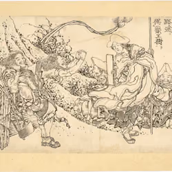 "Jivaka, the Medicine King, from the series Illustrations for the Great Picture Book of Everything"