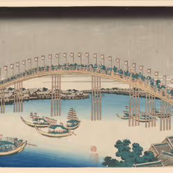 "Tenmabashi in Settsu"