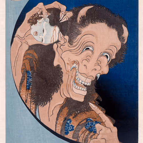 "Warai Hannya, from the series One Hundred Ghost Tales"