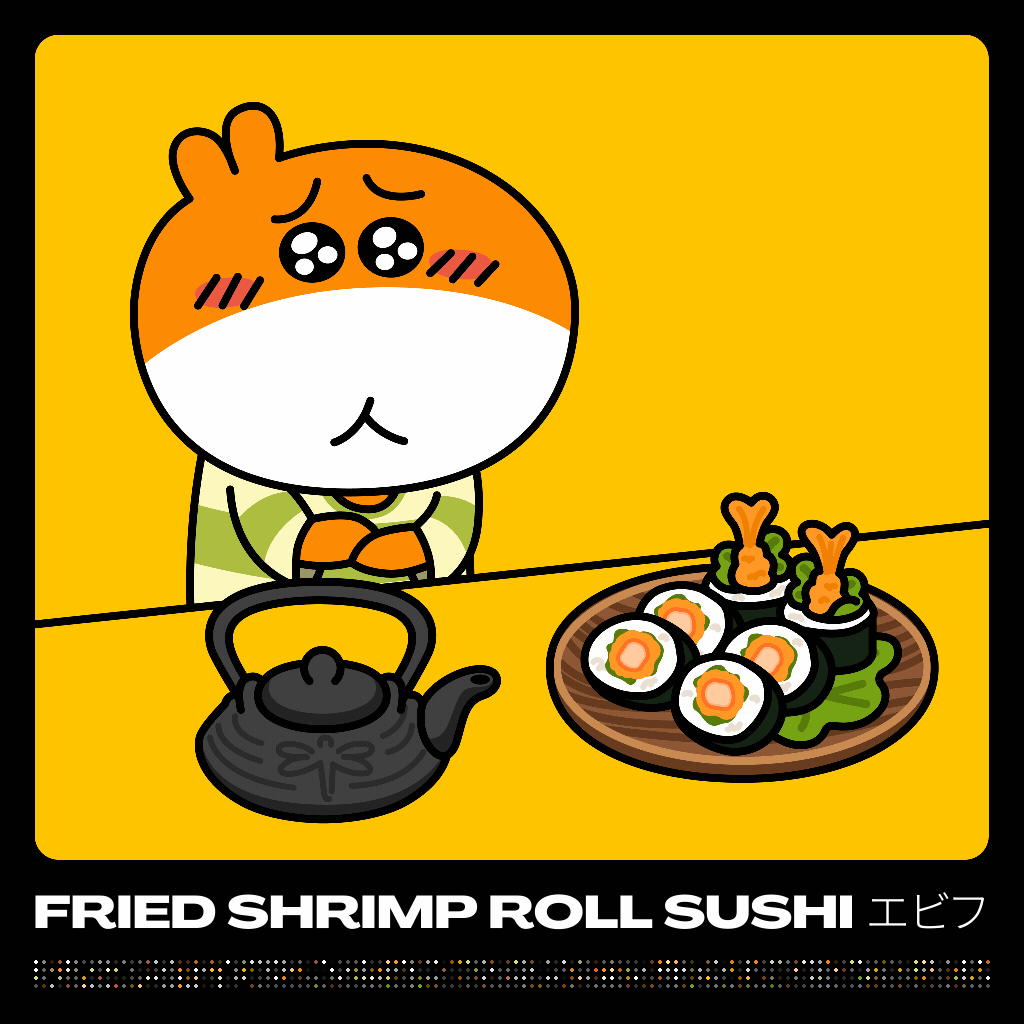 Fried Shrimp Roll Sushi
