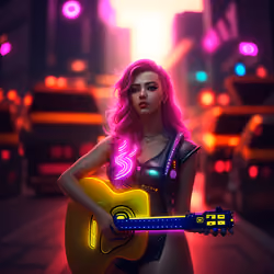 Neon Girl - Becky 